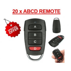 20 x ABCD Remote