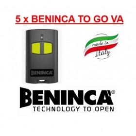 5 x Beninca TO GO 2VA