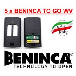 5 x BENINCA TO GO WV